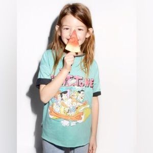 Zara girls The Flintstones tee